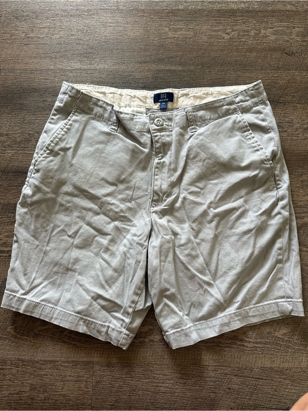Men's Light Gray Shorts